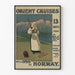 Plakat vintage Orient Cruises Rejs po Norwegii