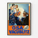 Plakat reklamowy vintage OSA Vacublitz - Retro dekoracja ścienna