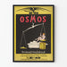 Plakat reklamowy vintage Osmos - dekoracja ścienna w stylu retro