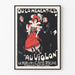 Plakat vintage „Dokąd ich prowadzą, czyli do violina” do dekoracji ściennych