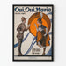 Plakat vintage Tak, Tak, Marie - Retro dekoracja ścienna