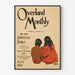 Plakat Vintage Overland Monthly 1895 - Dekoracja Ścienna Retro