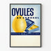 Plakat reklamowy vintage Ovules au Sunoxol R.A.L.