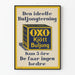 Plakat reklamowy vintage Bouillon Oxo Kjøtt