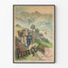 Plakat vintage Pelvoux: wędrówki w górach i naturze alpejskiej