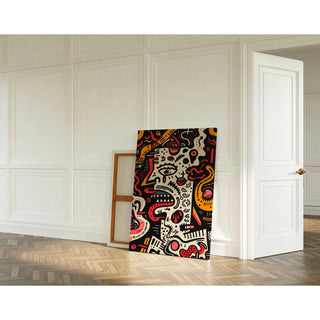 Plakat Pop Art - Zdekonstruowana Twarz