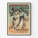 Plakat Vintage La Fée Cocotte - Dekoracja Ścienna Teatr Pałac