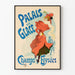 Plakat vintage Palais de Glace Champs Élysées - Retro dekoracja ścienna