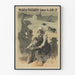 Plakat vintage Palais du Trocadéro, dramatyczna scena morska