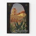 Plakat vintage Palermo Sycylii - Włoska dekoracja ścienna