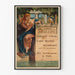 Plakat Vintage Pall Mall Magazine - Luty, Klasyczna ilustracja