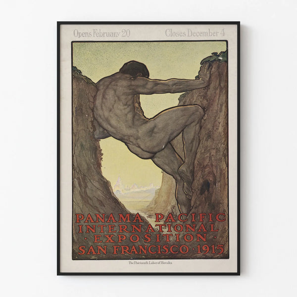 Plakat Wystawa Międzynarodowa Panama Pacific 1915 San Francisco