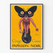 Vintage plakat Cirage Crème Papillon Noir – Oryginalna dekoracja ścienna