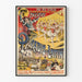 Plakat vintage Teatr Paradis-Latin Paryż dekoracja ścienna