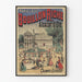 Plakat vintage Paris lato Bouillon Riche Alcazar letni