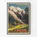 Plakat vintage Kolej Le Mont-Blanc Paris-Lyon-Méditerranée