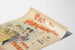 Plakat vintage Pas des Marionnettes Air de Ballet do fortepianu
