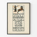 Dekoracyjny plakat vintage Passage Schussel Kunstgewerbe Monachium