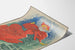Plakat vintage Pastilles Géraudel kobieta z czerwonym parasolem