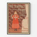 Plakat vintage Pasta do zębów doktora Pierre'a
