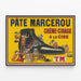 Plakat vintage Pâte Marcerou Krem-Cirage z Wosku — oprawiony obraz na ścianie