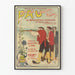 Stary plakat konkursu strzeleckiego Pau 1907 dekoracja ścienna vintage
