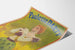 Plakat vintage Paulette Darty w kostiumie historycznym