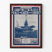 Plakat vintage Pokój na Ziemi i Wolność - Patriotyczna dekoracja ścienna