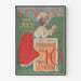 Plakat vintage Pearsons w stylu art déco na lipiec