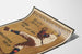 Plakat vintage meczu baseballowego Pennsylvania kontra Georgetown