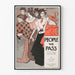 Plakat vintage People We Pass autorstwa Edwarda Penfielda