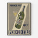 Plakat vintage Pernod Fils 40° - retro dekoracja ścienna napój alkoholowy