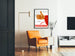 Plakat vintage Phosoforme dekoracja ścienna retro