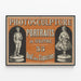 Plakat Vintage Photosculpture Portrety w Rzeźbie 35 Boulevard des Capucines — oprawiony obraz na ścianie