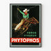 Plakat vintage Phytophos Force Vigueur do dekoracji ściennych