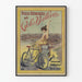 Plakat vintage Części Zamienne i Rowery Brillant - Retro dekoracja ścienna
