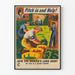 Plakat vintage kampanii Kobieca Armia Ludu USA