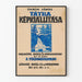Plakat vintage Tatra Expo dekoracja ścienna Artem Legrand