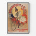 Plakat vintage pneumatyczny A. Soly - dekoracja ścienna retro