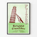 Plakat vintage Pofenane Przywraca równowagę - Retro dekoracja ścienna