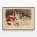 Plakat vintage Polonia Suite de Valses sur Motifs de F. Chopin autorstwa Pierre Muller — oprawiony obraz na ścianie
