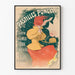 Plakat Vintage Pastilles Poncelet na przeziębienia i kaszel