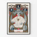 Plakat vintage Papież Benedykt XV i kardynałowie - historyczna dekoracja ścienna