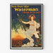 Plakat Vintage Waterman Pióro Wieczne Idealna Broń Pokoju