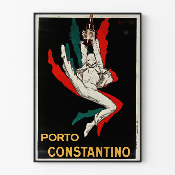 Plakat vintage Porto Constantino dekoracja ścienna