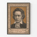 Plakat portret Ludwig van Beethoven do dekoracji ściennej muzycznej