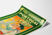 Plakat vintage Portugalia To-Day dekoracja ścienna retro