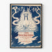 Plakat wystawy sztuki vintage, obrazy, rysunki, rzeźby, Bruksela 1892
