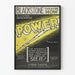 Plakat Vintage Teatr Power - Blackstone Theatre Teraz