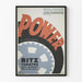 Wintage plakat „Power” do dekoracji ściennej, teatr przemysłowy